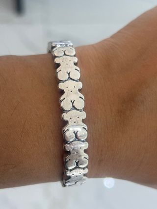 Pulsera Tous Plata Ositos