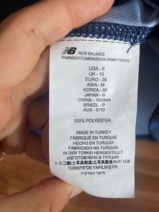 Maglietta Maratona Valencia 42K New Balance