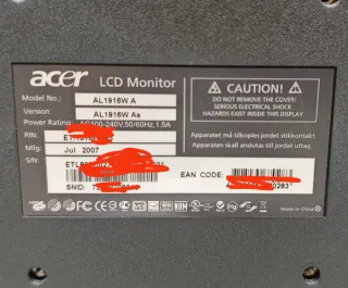 Ordenador de sobremesa Acer Negro