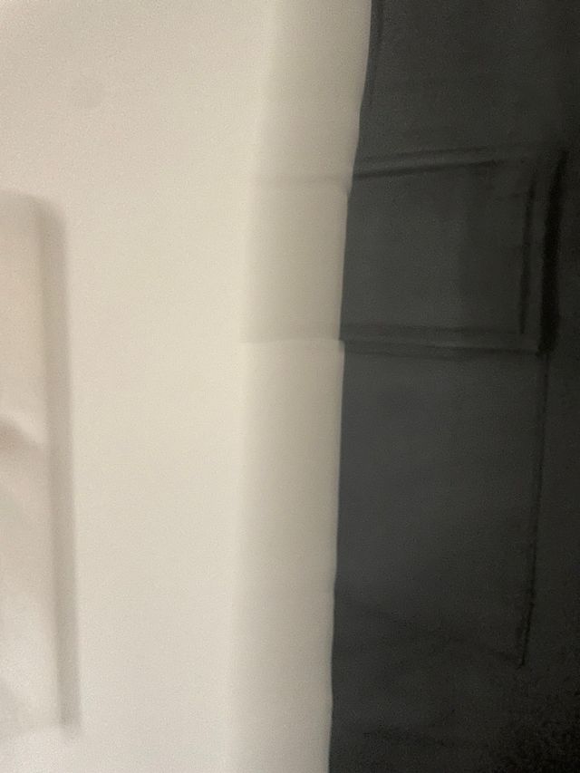 Pantalón cargo polipiel negro