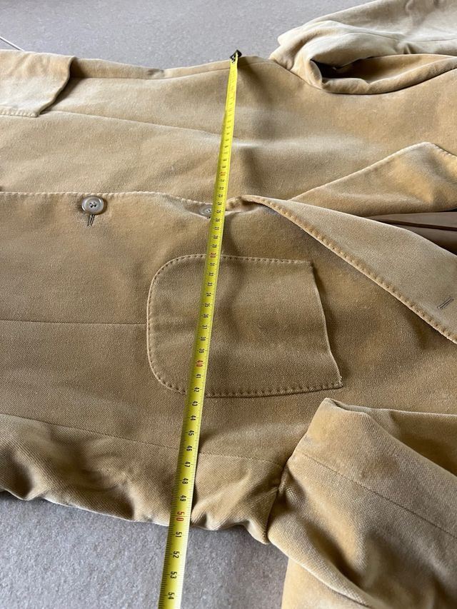 Façonable blazer velvet beige A.Goldberg 50 (L)