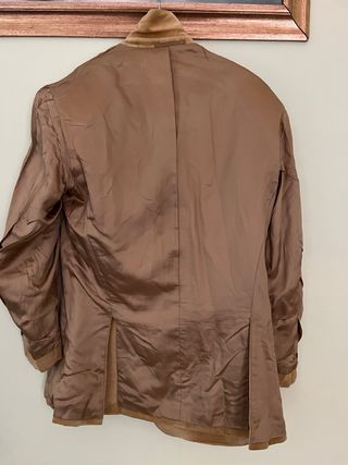 Façonable blazer velvet beige A.Goldberg 50 (L)