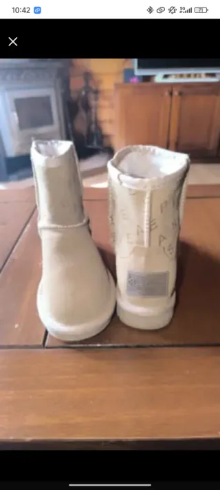 Botas Pepe Jeans niña ante beige