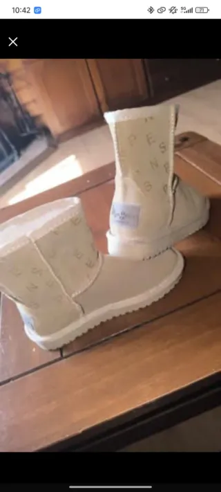 Botas Pepe Jeans niña ante beige