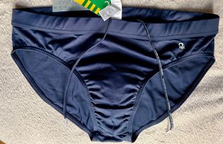 Bañador slip hombre Benetton azul nuevo