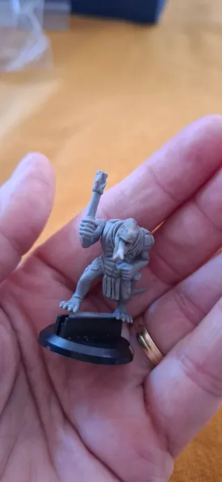 Lote 6 Miniaturas Warhammer Skaven y Hom