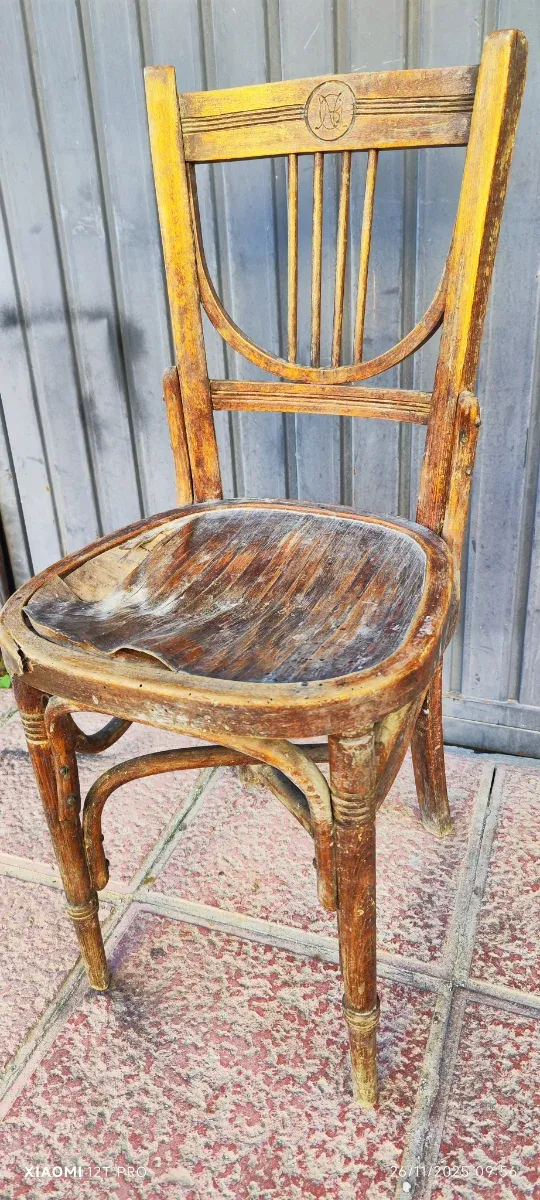 Silla Thonet Antigua para Restaurar