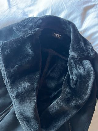 Cazadora aviador ONLY efecto ante negra