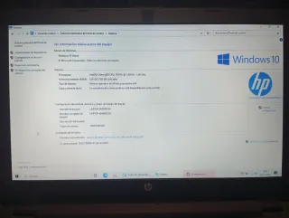 Ordenador portátil HP negro