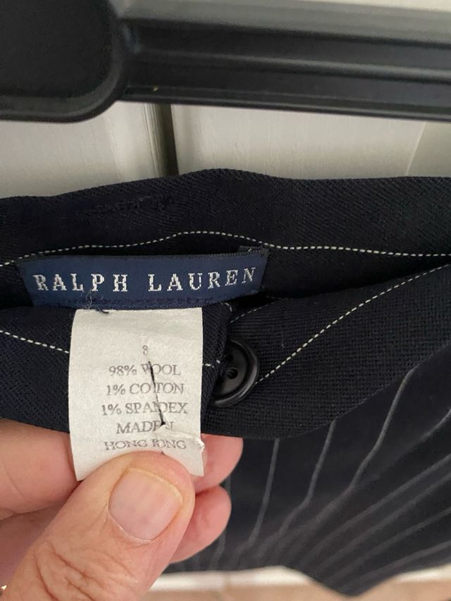 Tailleur Ralph Lauren righe