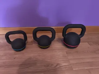 Kettlebell Decathlon 8, 12 y 20 kg