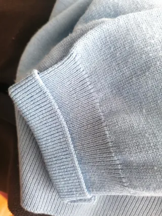 Jersey Argoretto cuello pico azul Talla S