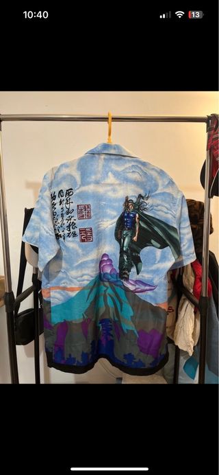 Camisa manga corta con ilustración clásica