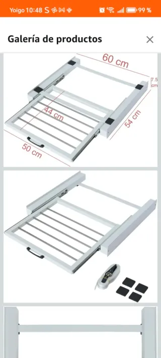 Soporte para lavadora y secadora