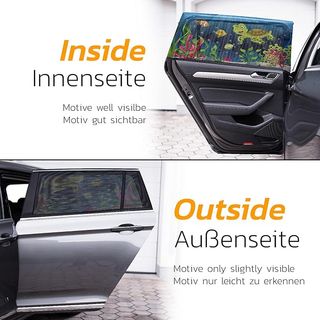 Parasoles Coche Bebé Diseño Marino