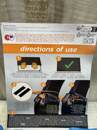 Parasoles Coche Bebé Diseño Marino