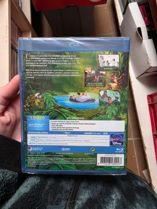 Blu-ray El Libro de la Selva Disney Español