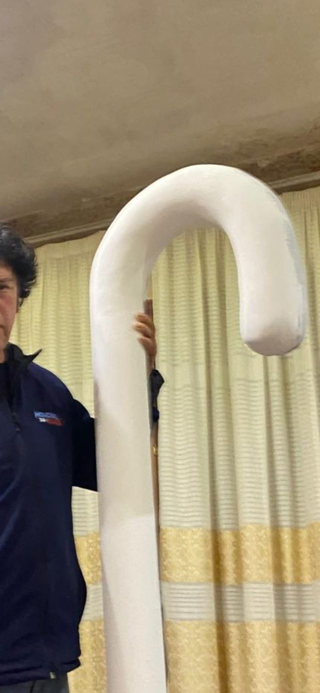 Bastones Navideños Gigantes