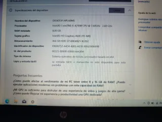 Portátil HP Probook 650