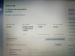 Portátil HP Probook 650