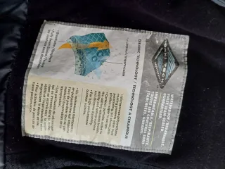 Chaqueta Columbia Titanium Beige y Azul