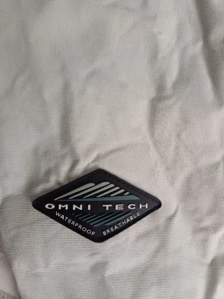 Chaqueta Columbia Titanium Beige y Azul