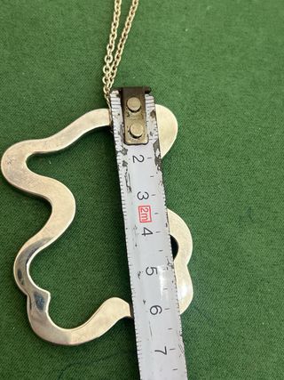 Colgante y cadena Tous oso plata
