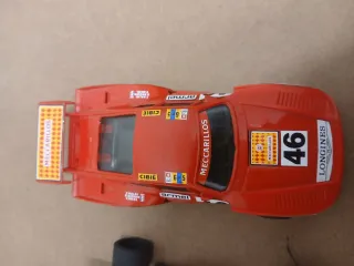Lote 2 coches Scalextric: Porsche y Ferrari