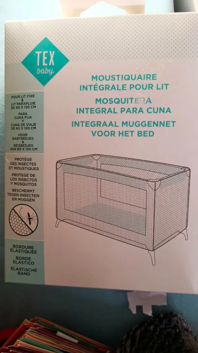 Mosquitera  para Cuna 60x120cm