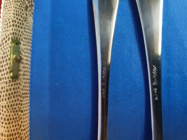 Set di posate vintage cucchiaio e forchetta