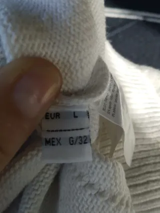 Jersey Roberto Verino azul y Blanco