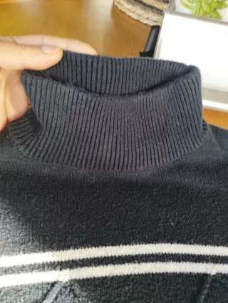 Jersey Roberto Verino azul y Blanco