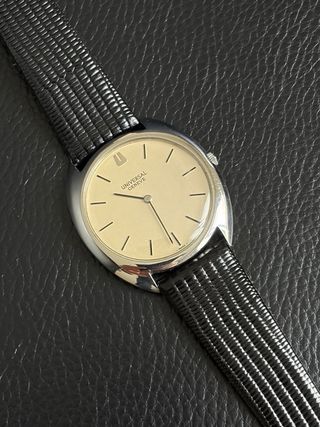 Orologio Universal Geneve Vintage Pre White Shadow