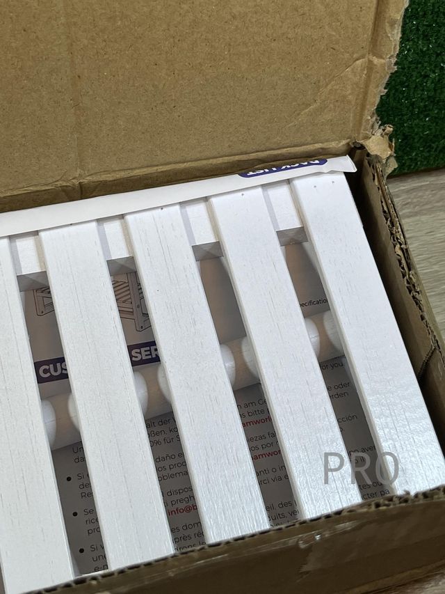 Estantería flotante de bambú para baño Bamworld