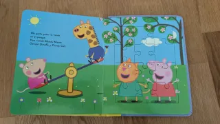 Peppa Pig Mis amigos libro puzzle