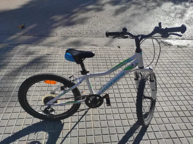 Bicicleta Kross Blanca