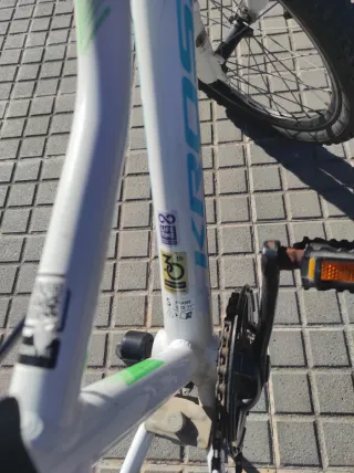 Bicicleta Kross Blanca