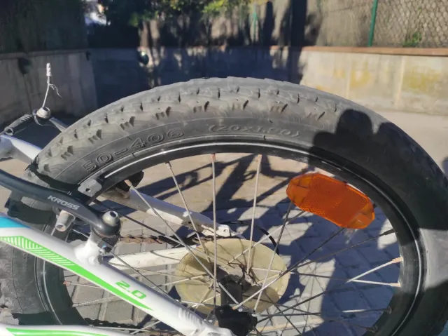 Bicicleta Kross Blanca