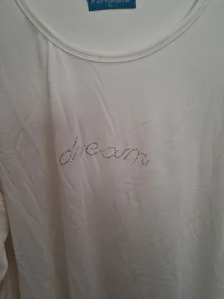 Maglia donna Fortunate bianca XL
