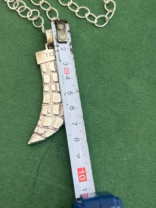 Colgante Tous Diente Cocodrilo Plata