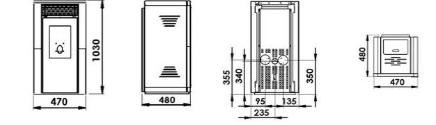 Estufa de pellets Elite 12 Canalizada MAD2008