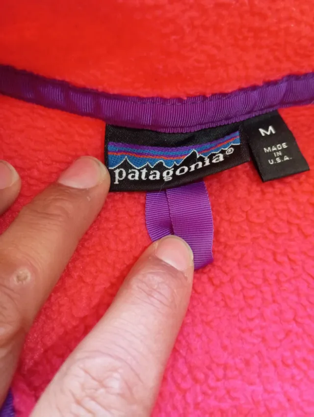 Patagonia Fleece Rosa Talla M