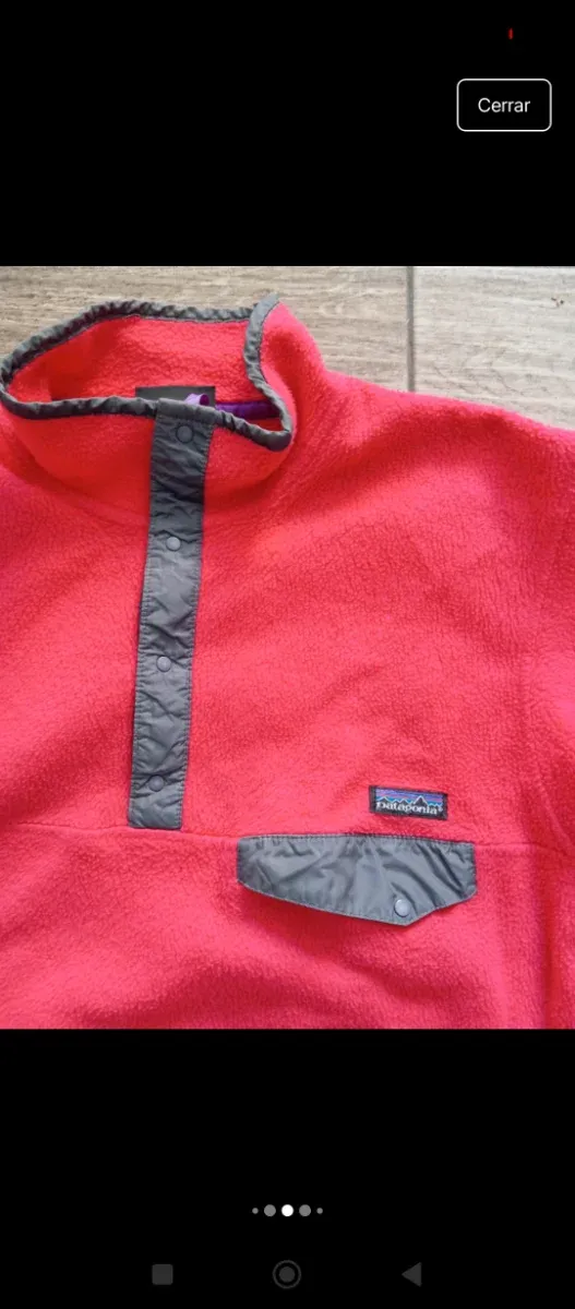 Patagonia Fleece Rosa Talla M
