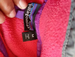 Patagonia Fleece Rosa Talla M
