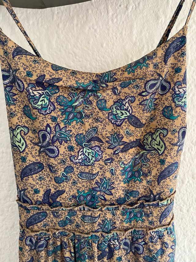 Vestido largo floral de verano