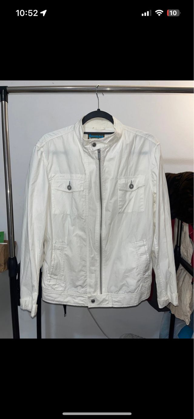 Chaqueta Bershka Blanca