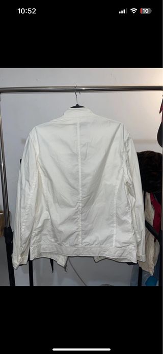 Chaqueta Bershka Blanca