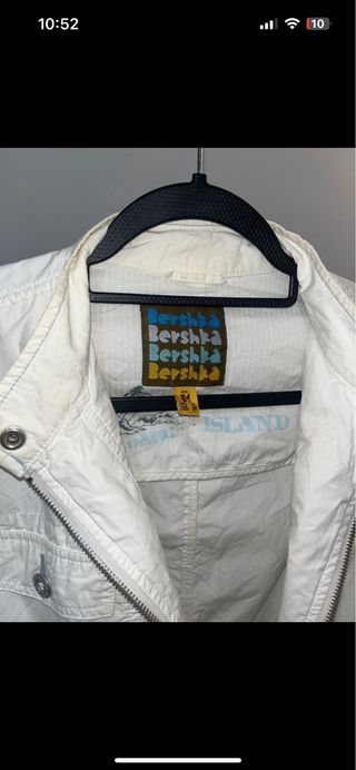 Chaqueta Bershka Blanca