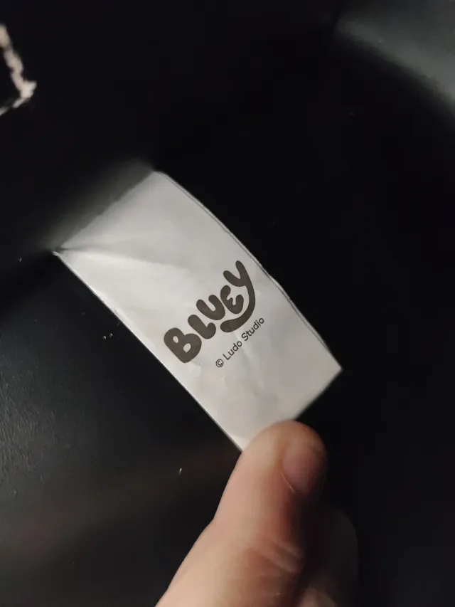 Bolsa infantil Bluey rosa com alça