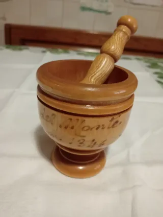 Mortaio Legno Souvenir